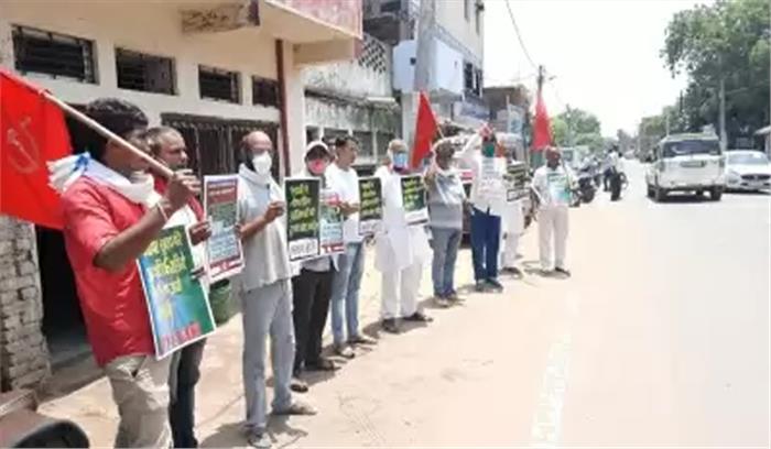 सरकार पर दबाव बनाने का संदेश सार्थक, बंद शांतिपूर्ण और सफल रहा : भाकपा