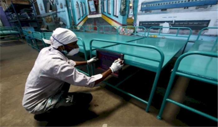 उत्तर रेलवे रोजाना तैयार कर रहा 105 आइसोलेशन कोच