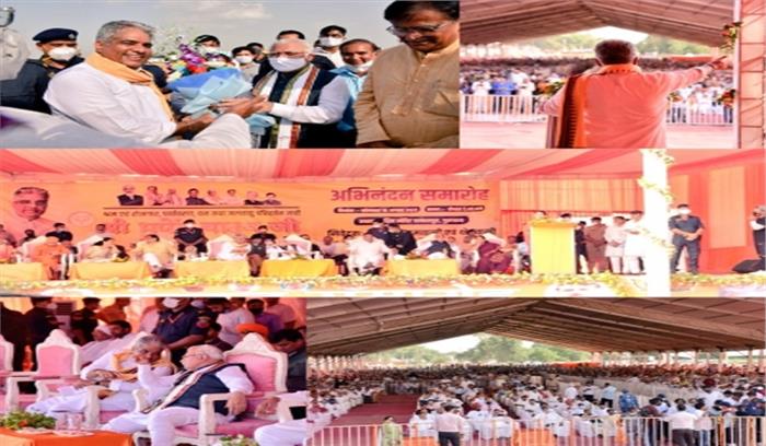 नवनियुक्त केंद्रीय मंत्री निकाल रहे जन आशीर्वाद यात्रा