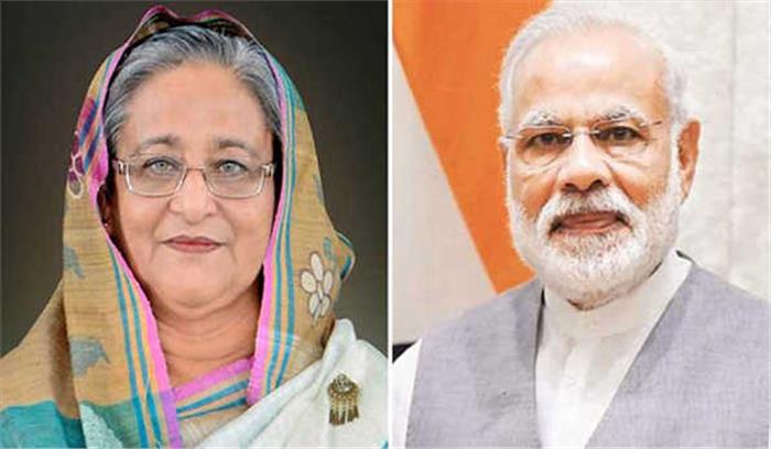 मोदी ने शेख हसीना से की बात