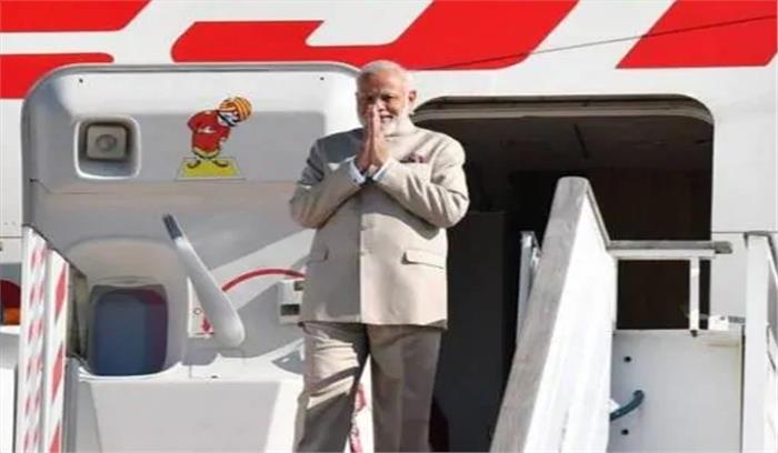 अमेरिका दौरे पर रवाना हुए मोदी