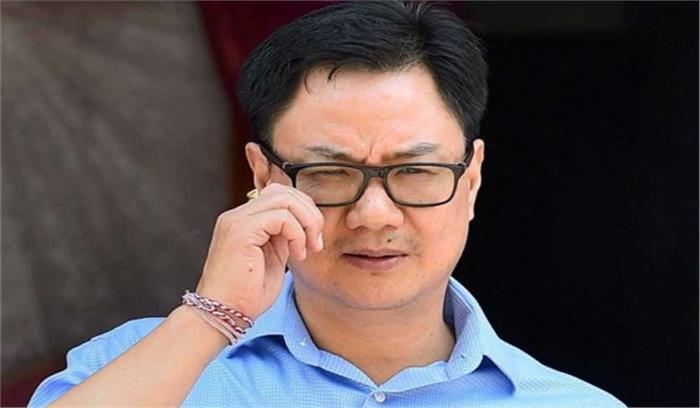 छात्र भारत को फिट बनाने के पीछे प्रेरक शक्ति : रिजिजू