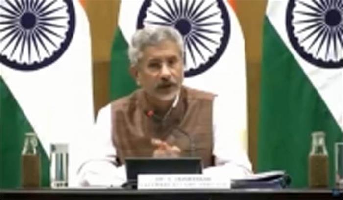 पाकिस्तान की कथनी और करनी में अंतर : जयशंकर 