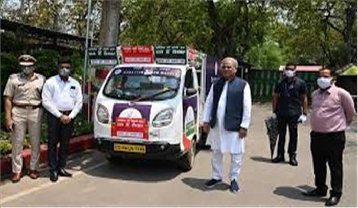 छत्तीसगढ़ में डोनेशन ऑन व्हील्स अभियान की शुरुआत