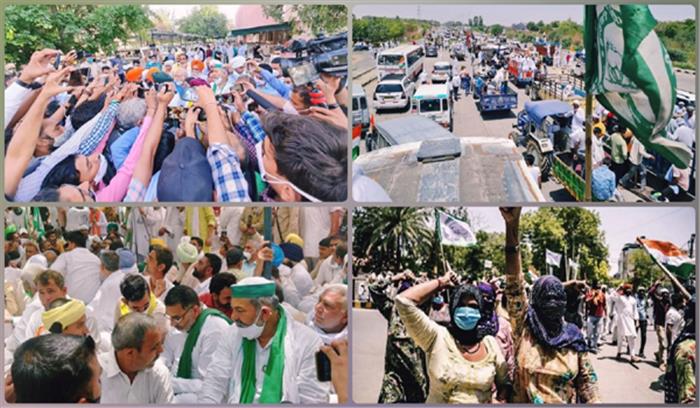 हिसार में किसान एकजुटता के बीच किसानों पर दर्ज केस होंगे वापस, 1 किसान की मौत