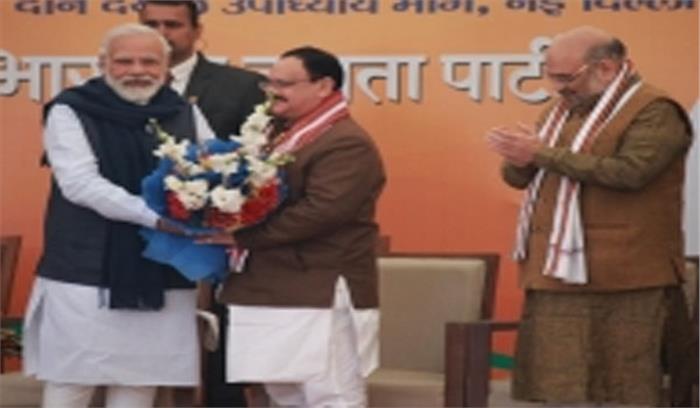 मोदी ने नड्डा को दी बधाई, शाह से तुलना कर दिलाया चुनौती का एहसास