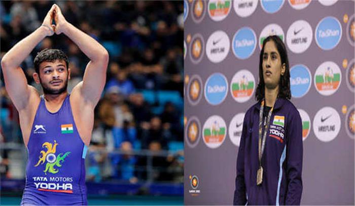 ऑनलाइन पोल में दीपक और विनेश बेस्ट पहलवान