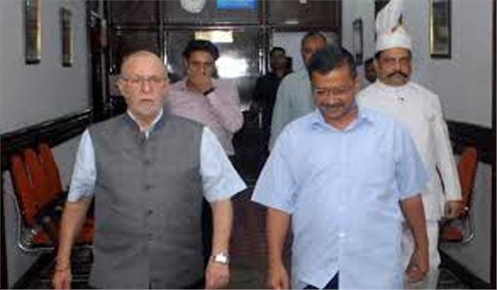 बैजल से मिले केजरीवाल,सम-विषम की जानकारी दी