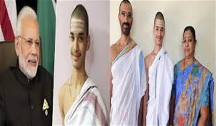 मोदी ने महापरीक्षा उत्तीर्ण करने के लिए प्रियव्रत को दी बधाई 