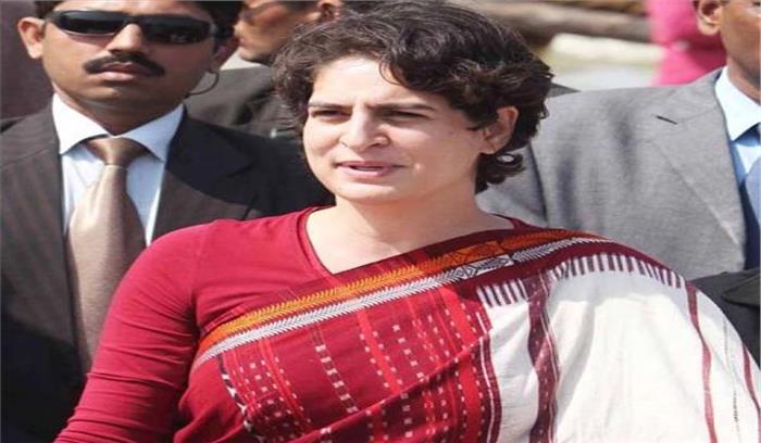 प्रियंका ने उप्र की कानून व्यवस्था की निंदा की, पुलिस ने दिया जवाब