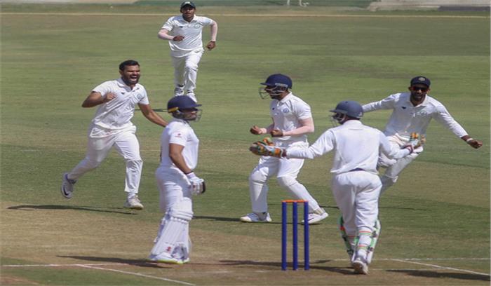 विदर्भ ने रणजी ट्रॉफी में रेलवे को दी 118 रनों से काररी शिकस्त 