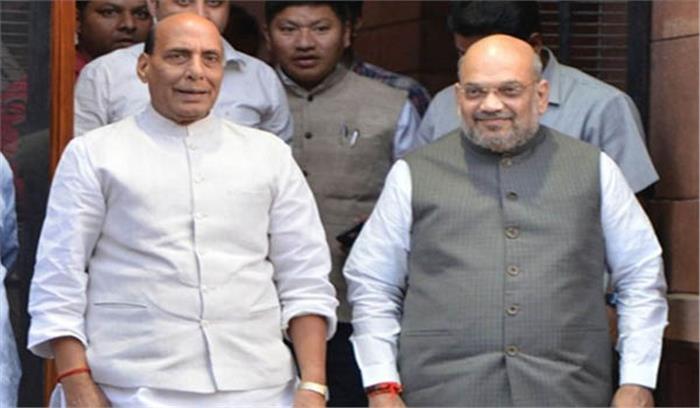 शाह और राजनाथ से मिले सर्बानंद, राज्य के हालात पर की चर्चा   