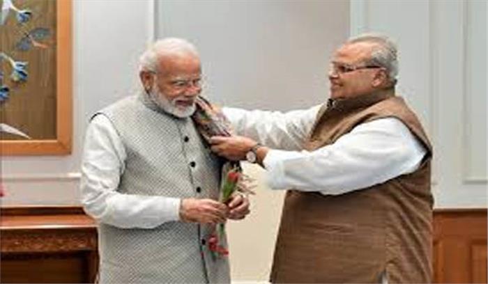 सत्यपाल मलिक ने आज मोदी से मुलाकात की