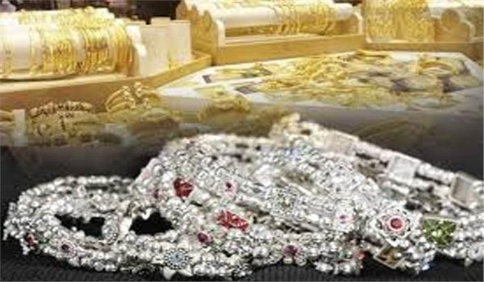 सोना 100 रुपये टूटा , चांदी नरम