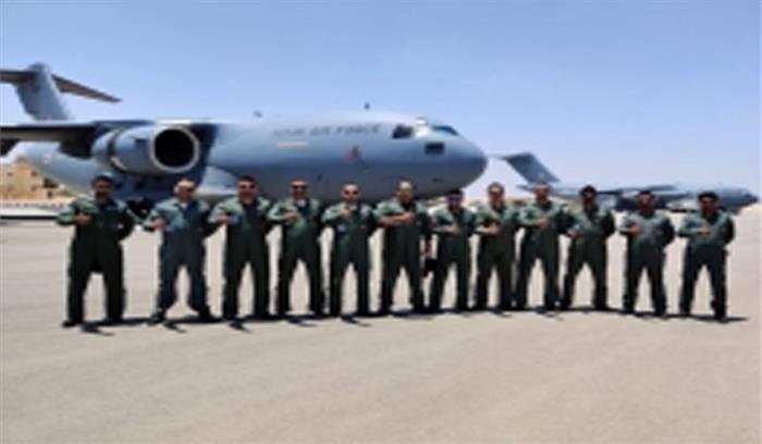 गरुड़-4 के अभ्यास के लिए भारतीय वायुसेना का दस्ता फ्रांस पहुंचा