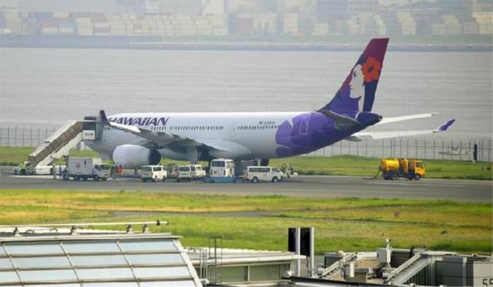 जापान एयरलाइंस का विमान आपात स्थिति में उतरा