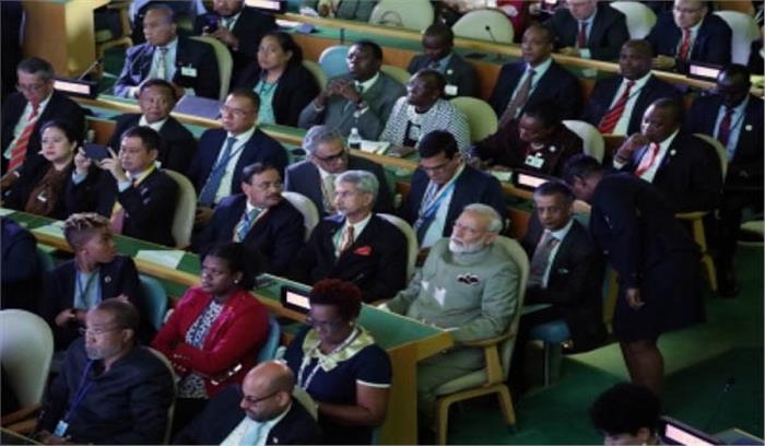 यूएनजीए में प्रधानमंत्री, एमईए मंत्रियों ने 20 से ज्यादा द्विपक्षीय बैठकें की 