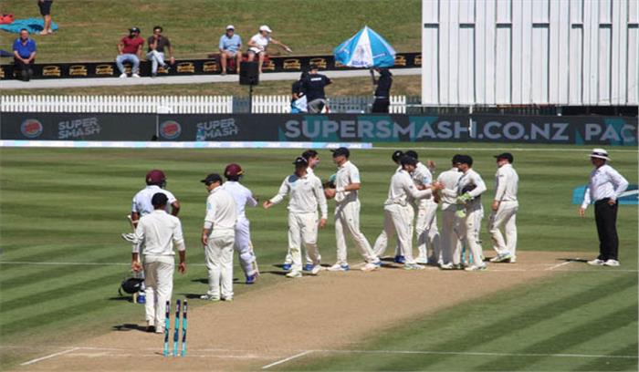 हेमिल्टन टेस्ट: न्यूजीलैंड ने 240 रनों से वेस्टइंडीज को हरा किया सीरीज पर कब्जा