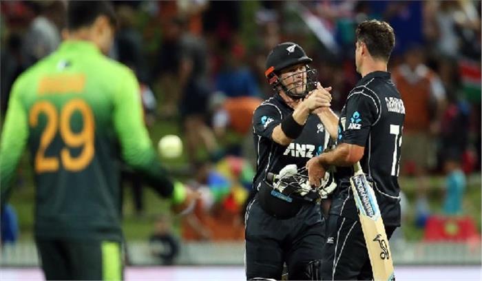 हेमिल्टन वनडे: पाकिस्तान को हराकर न्यूजीलैंड ने 4-0 से सीरीज अपने नाम की 