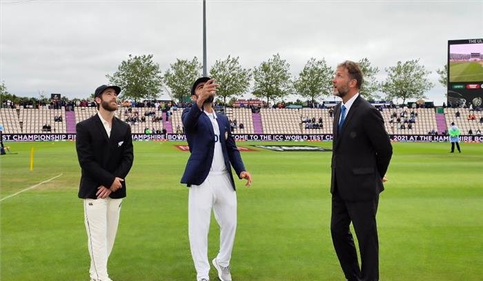 WTC फाइनलः न्यूजीलैंड ने टॉस जीता, पहले गेंदबाजी का फैसला