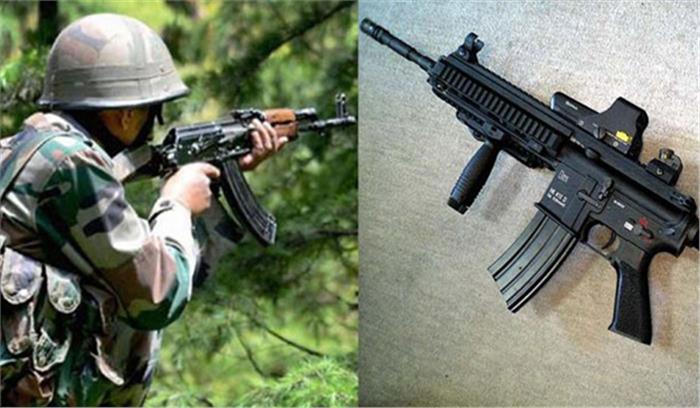 72400 नई असल्ट राइफलें खरीदने का अनुबंध