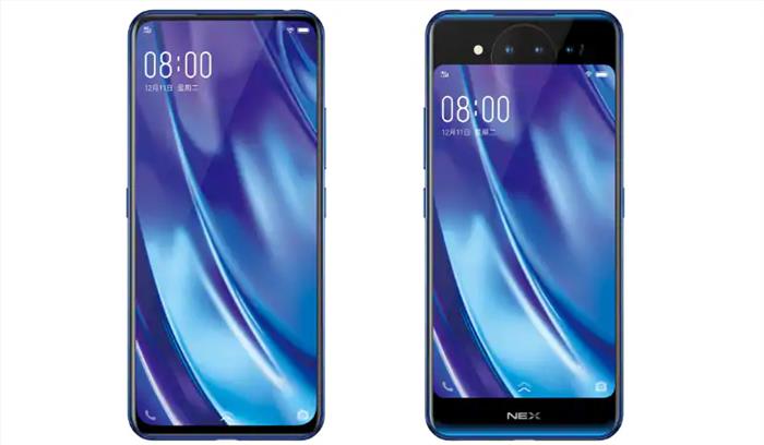 वीवो का10 जीबी रैम के साथ नेक्स डुअल डिस्प्ले एडिशन स्मार्टफोन  लॉन्च​​​​​​​