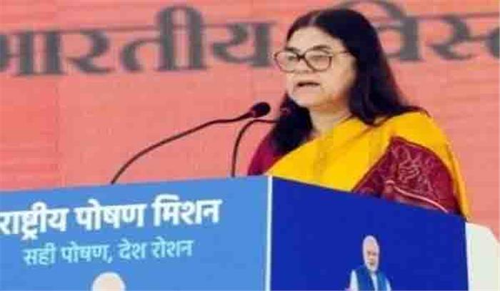 नवजात बच्चियों के अनुपात में बढ़ोतरी का श्रेय प्रधानमंत्री को : मेनका गांधी