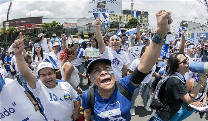निकारागुआ में राष्ट्रपति के खिलाफ हुए प्रदर्शनों में मरने वालों की संख्या बढ़कर 155 हुई