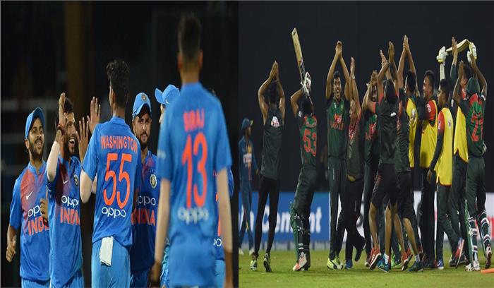 निदास ट्रॉफी : फाइनल मुकाबले में भारत-बांग्लादेश आज आमने सामने