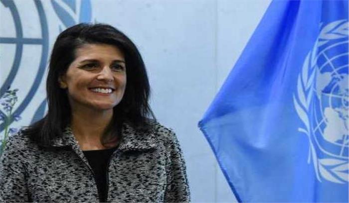 हेली ने पूर्वी यूक्रेन में हिंसा के लिये रूस को जिम्मेदार ठहराया