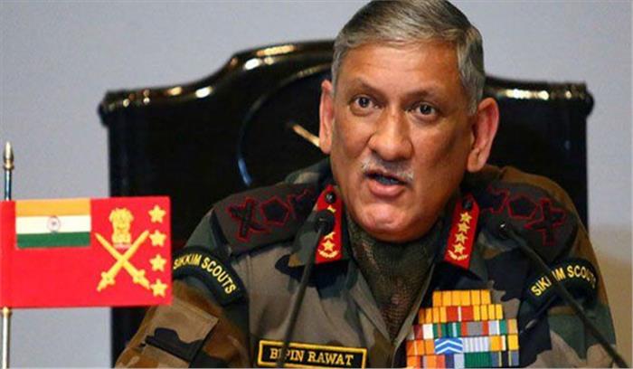 रक्षामंत्री की यात्रा हमेशा प्रेरणा का स्रोत होती है: बिपिन रावत