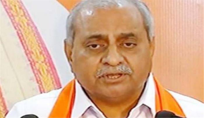 नितिन पटेल ने सोशल मीडिया में भाजपा छोड़ने वाले पोस्ट को बताया अफवाह