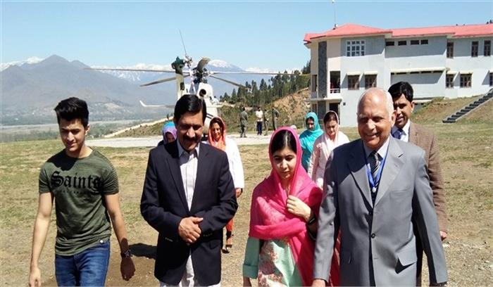 मलाला यूसफजई ने किया स्वात घाटी में अपने गृहनगर का दौरा