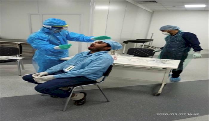 नोएडा : 178 व्यक्तियों हुई रैंडम सैम्पलिंग, जांच में मिले 9 संक्रमित नोएडा : 178 व्यक्तियों हुई रैंडम सैम्पलिंग, जांच में मिले 9 संक्रमित