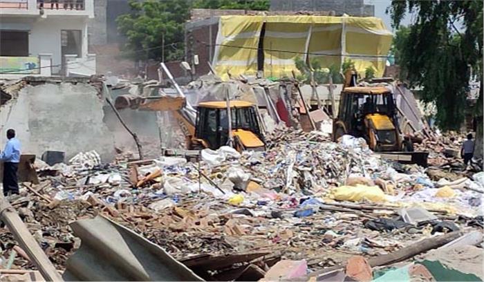 छिजारसी में प्राधिकरण ने 6 हजार वर्ग मीटर की जमीन को अतिक्रमण मुक्त