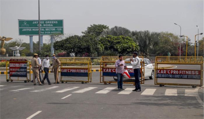 नोएडा में नियम उल्लंघन पर 973 वाहनों का चालान कटा, 62 लोग गिरफ्तार