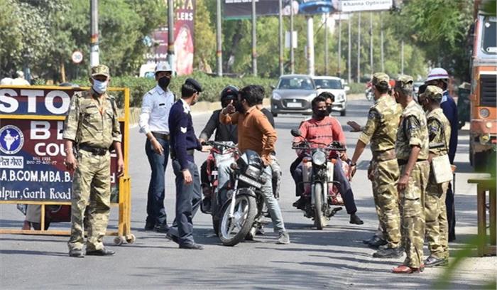 नोएडा : लॉकडाउन में 507 मामले दर्ज, 4740 वाहनों का चालान, 373 वाहन जब्त