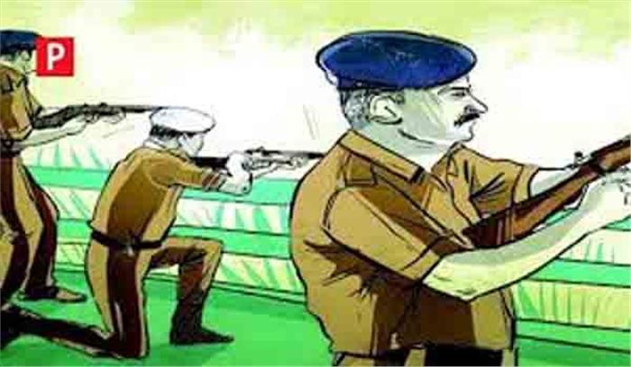 नोएडा : बाइक सवार बदमाशों से पुलिस की मुठभेड, एक गिरफ्तार