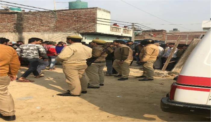 नोएडा: दीवार गिरने से 2 मासूम बच्चों की मौत