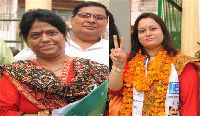 निकाय चुनाव के नामांकन को लेकर उमड़ी भीड़