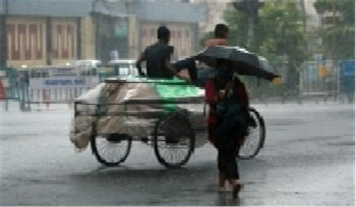 उत्तर बंगाल के इलाकों में भारी बारिश की संभावना