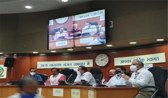 उत्तरी दिल्ली निगम स्थायी समिति की बैठक में भलस्वा लैंडफिल पर ट्रॉमल मशीनों पर हंगामा