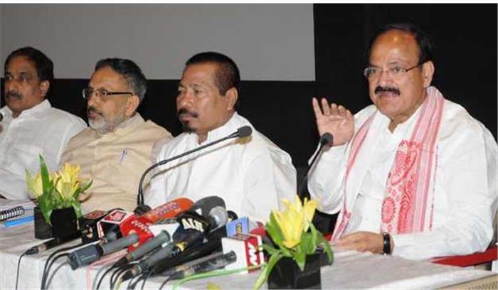 पूर्वोत्तर क्षेत्र का विकास शांति के माध्यम से हो सकता है : वेंकैया नायडू