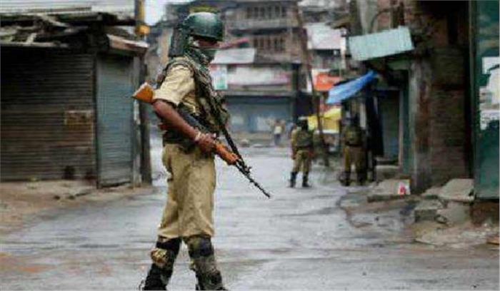 बारामूला के कुछ हिस्सों में पाबंदी लगाई गई