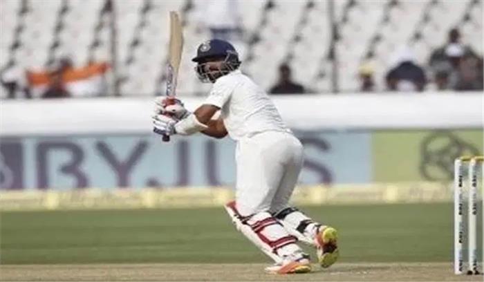 अंतत: शतक लगाकर अच्छा लग रहा है : रहाणे अंतत: शतक लगाकर अच्छा लग रहा है : रहाणे