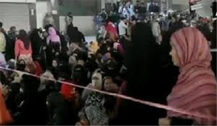 जाफराबाद में स्थिति तनावपूर्ण, महिलाओं ने की शांति की अपील