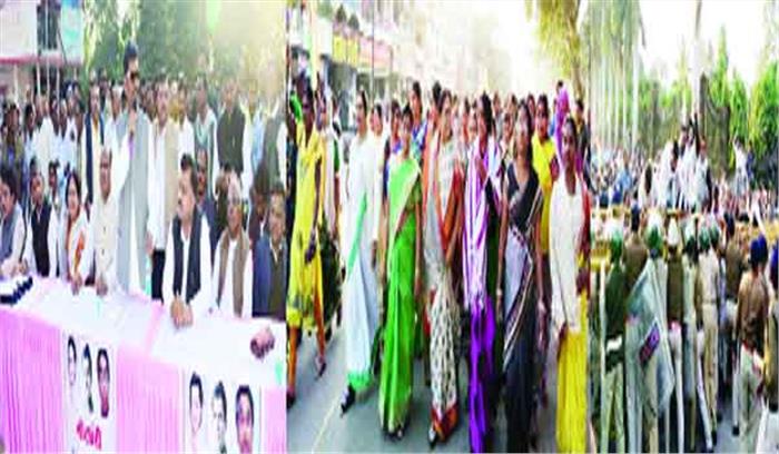 चाय, पान बेचने वालों के साथ प्रधानमंत्री ने किया धोखा-महंत चाय, पान बेचने वालों के साथ प्रधानमंत्री ने किया धोखा-महंत