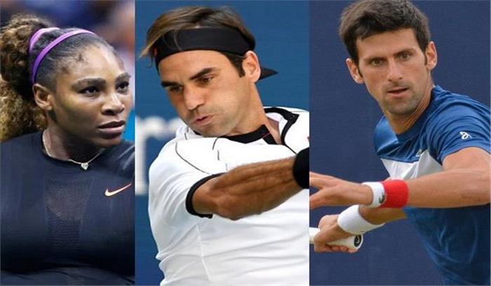 जोकोविच, फेडरर और सेरेना प्री क्वार्टरफाइनल में