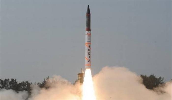 ओडिशा :परमाणु बैलिस्टिक मिसाइल अग्नि-4 मिसाइल का सफल परीक्षण