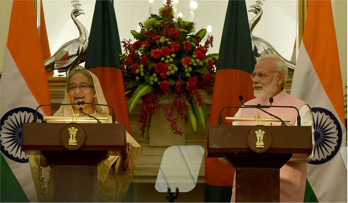 भारत-बांग्लादेश के बीच 22 समझौतों पर हस्ताक्षर